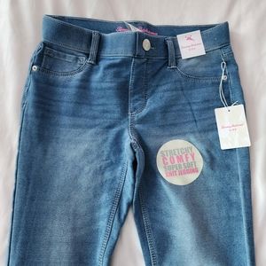 Tommy Bahama girls stretch jeggings, size 8